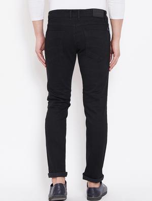 black plain denim jeans - 16769257 - Standard Image - 3