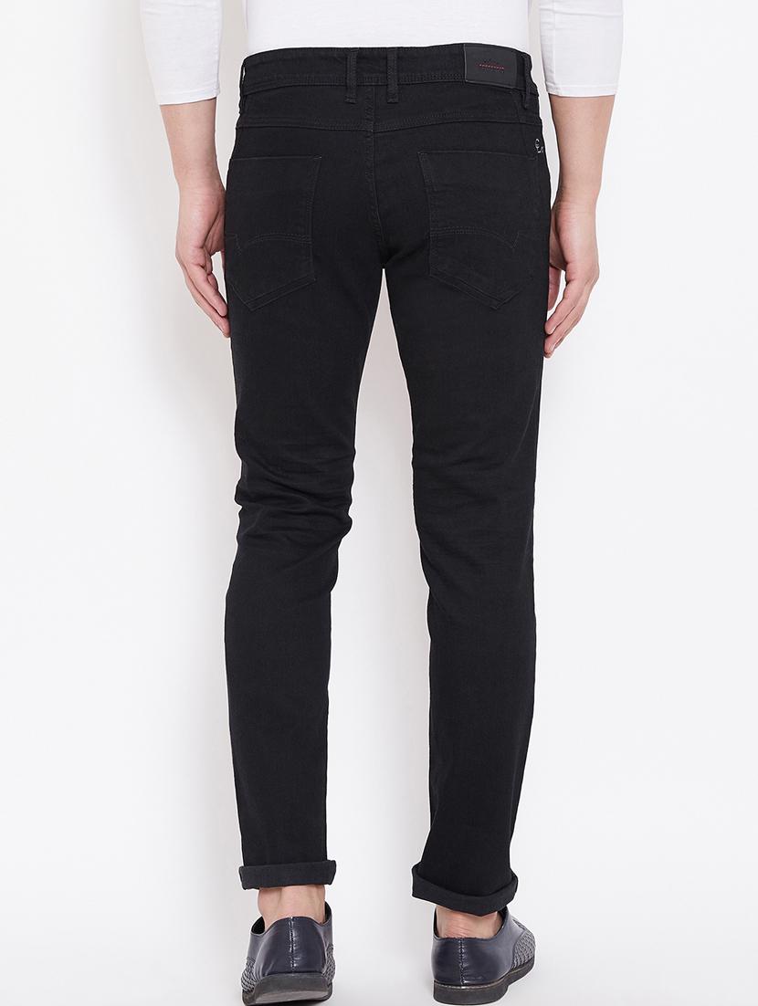 black plain denim jeans - 16769257 - Zoom Image - 3