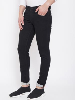 black plain denim jeans - 16769262 - Standard Image - 2