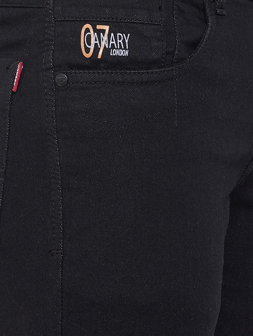 black plain denim jeans - 16769262 - Zoom Image - 5