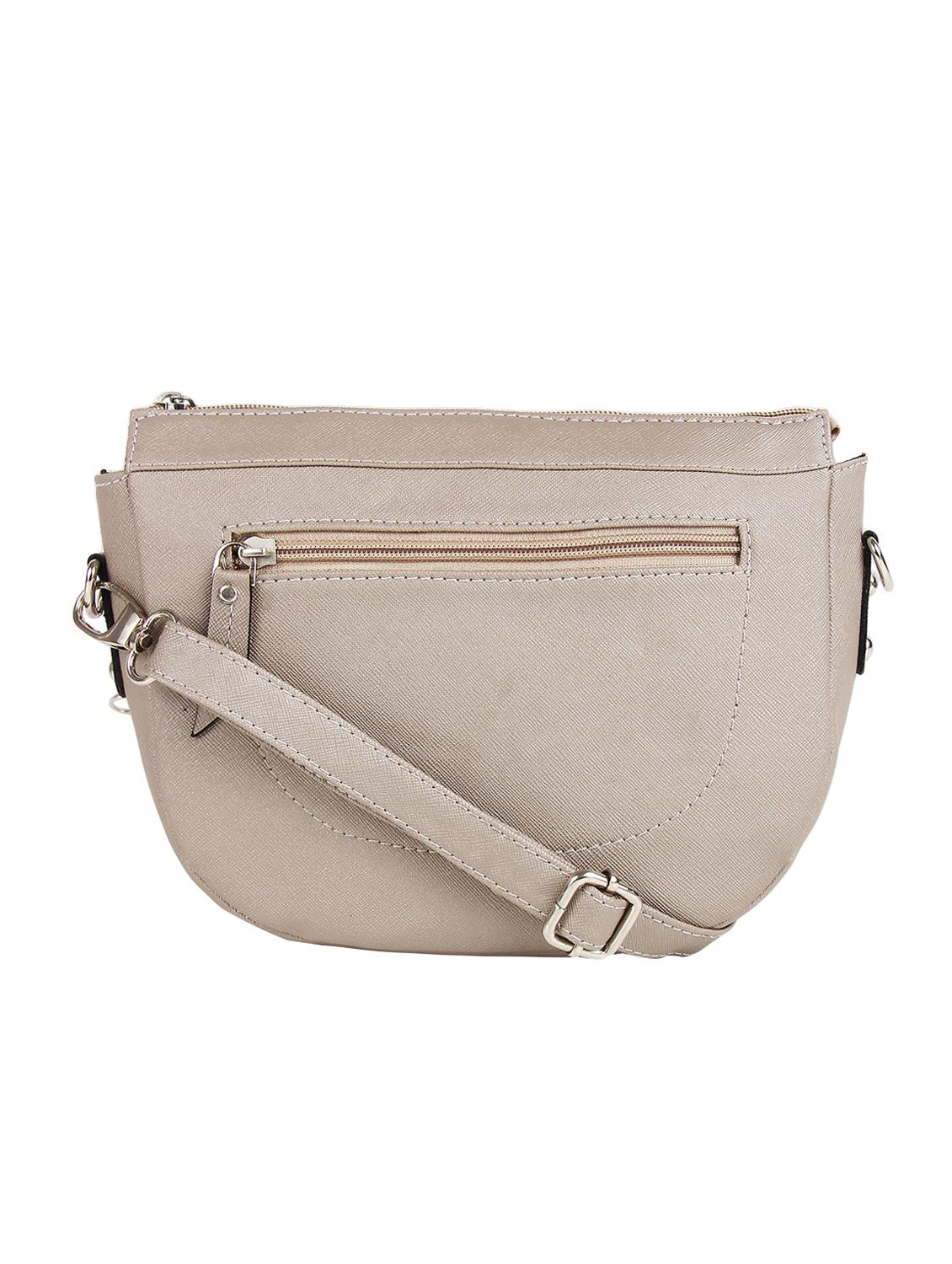 beige leatherette regular sling bag - 16769503 - Zoom Image - 1