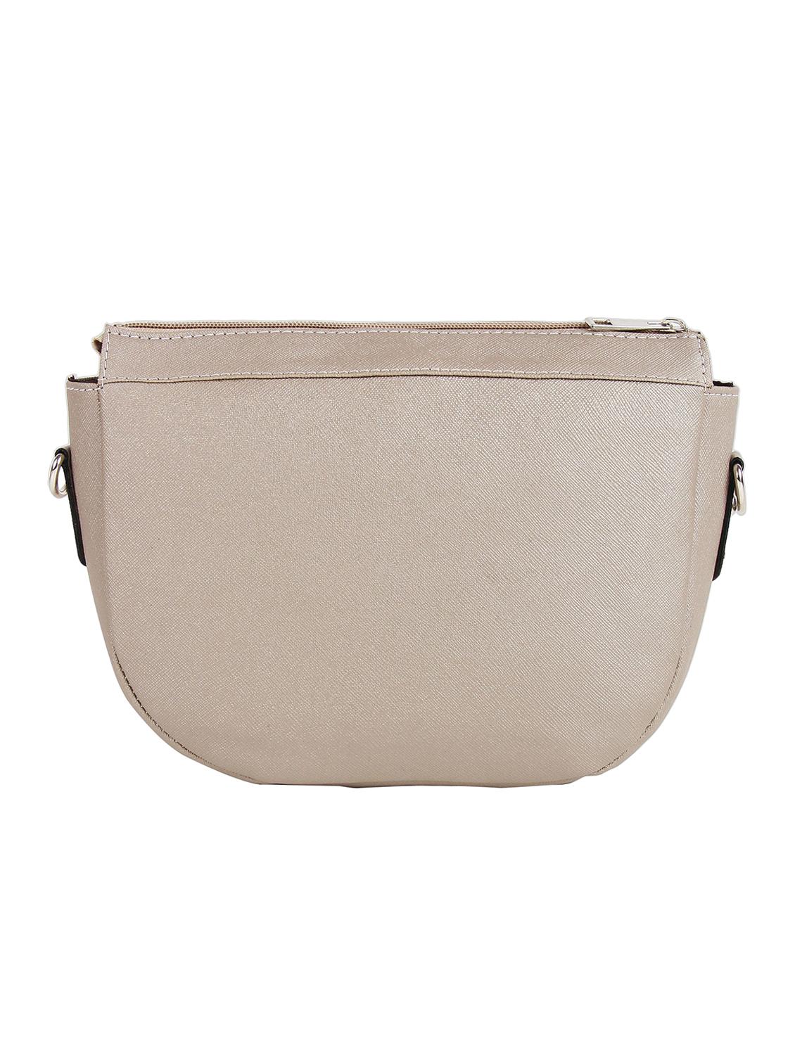 beige leatherette regular sling bag - 16769503 - Zoom Image - 2