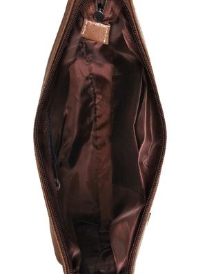 brown leatherette regular sling bag - 16769504 - Standard Image - 3
