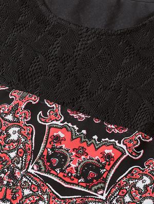 printed straight kurta - 16769664 - Standard Image - 4