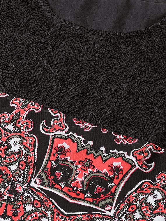 printed straight kurta - 16769664 - Zoom Image - 4