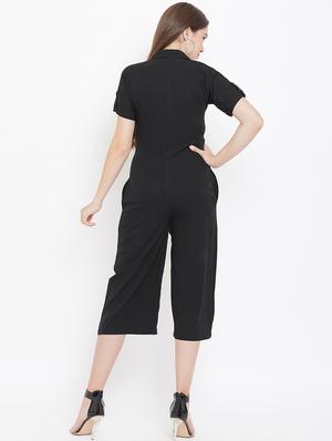 tie knot pocket detail jumpsuit - 16769691 - Standard Image - 3