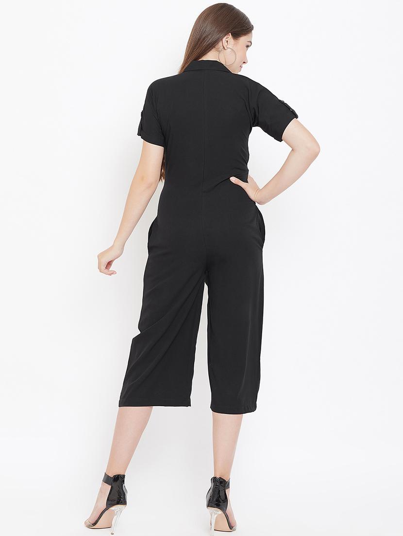 tie knot pocket detail jumpsuit - 16769691 - Zoom Image - 3