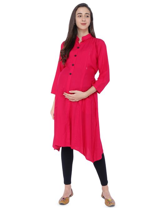solid maternity wear - 16770553 - Standard Image - 1