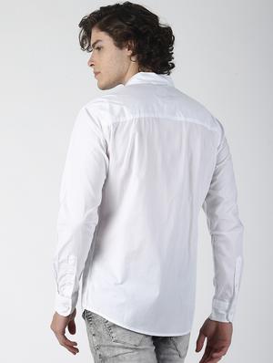 white printed casual shirt - 16771803 - Standard Image - 3
