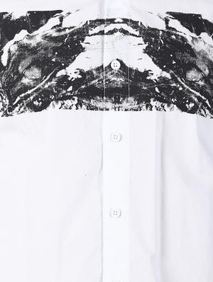 white printed casual shirt - 16771803 - Standard Image - 5