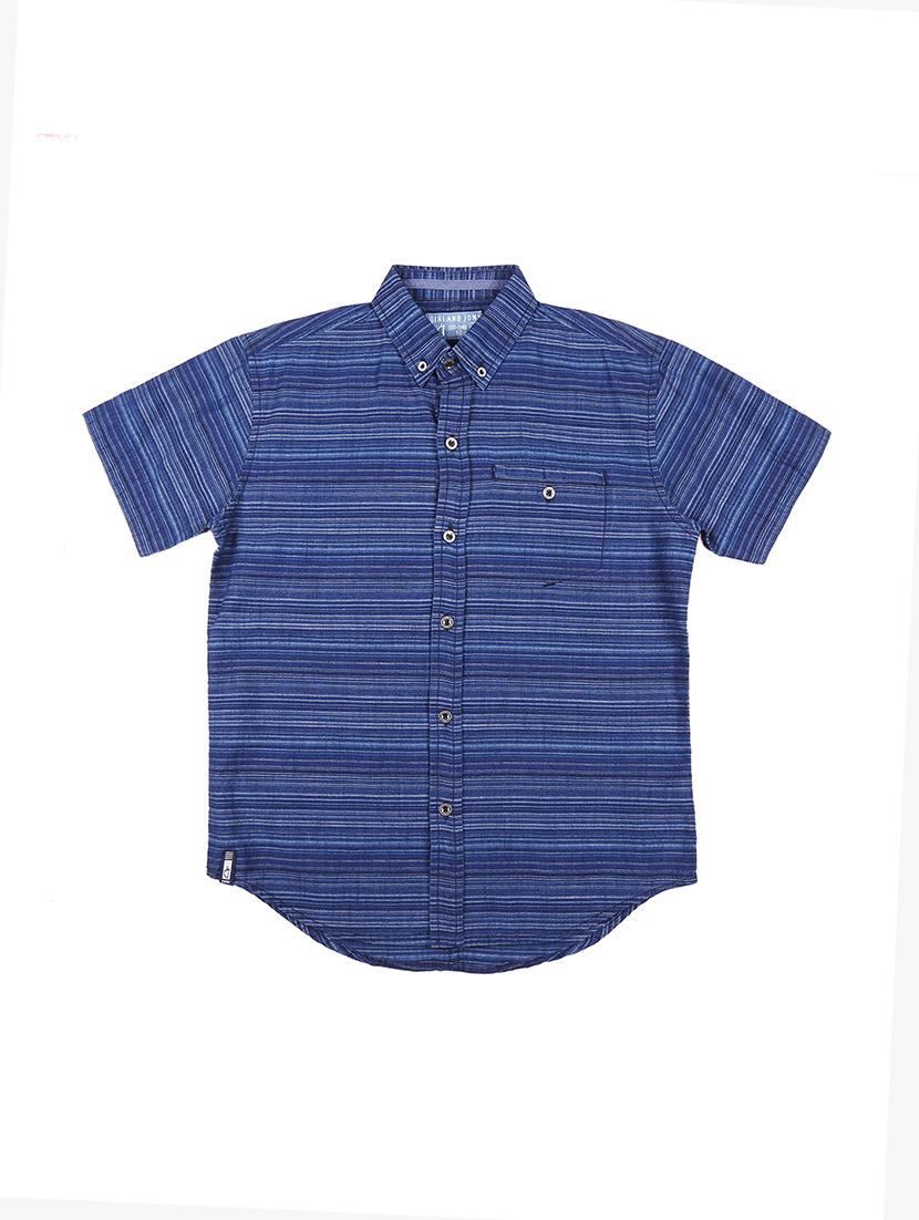 pocket detail striped shirt - 16771993 - Zoom Image - 1