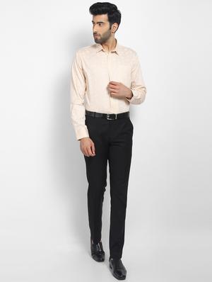 orange printed formal shirt - 16773465 - Standard Image - 4