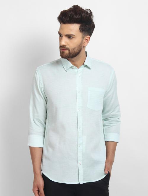 mens solid casual shirt - 16773646 -  Standard Image - 0