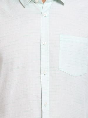 grey self design casual shirt - 16773646 - Standard Image - 5