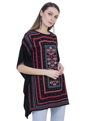 round neck aztec kaftan - 16773828 - Standard Image - 2