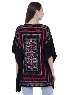 round neck aztec kaftan - 16773828 - Standard Image - 3