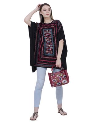 round neck aztec kaftan - 16773828 - Standard Image - 4
