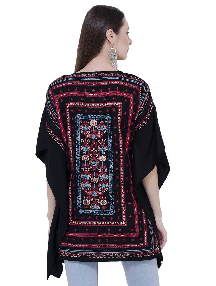 round neck aztec kaftan - 16773828 - Zoom Image - 3