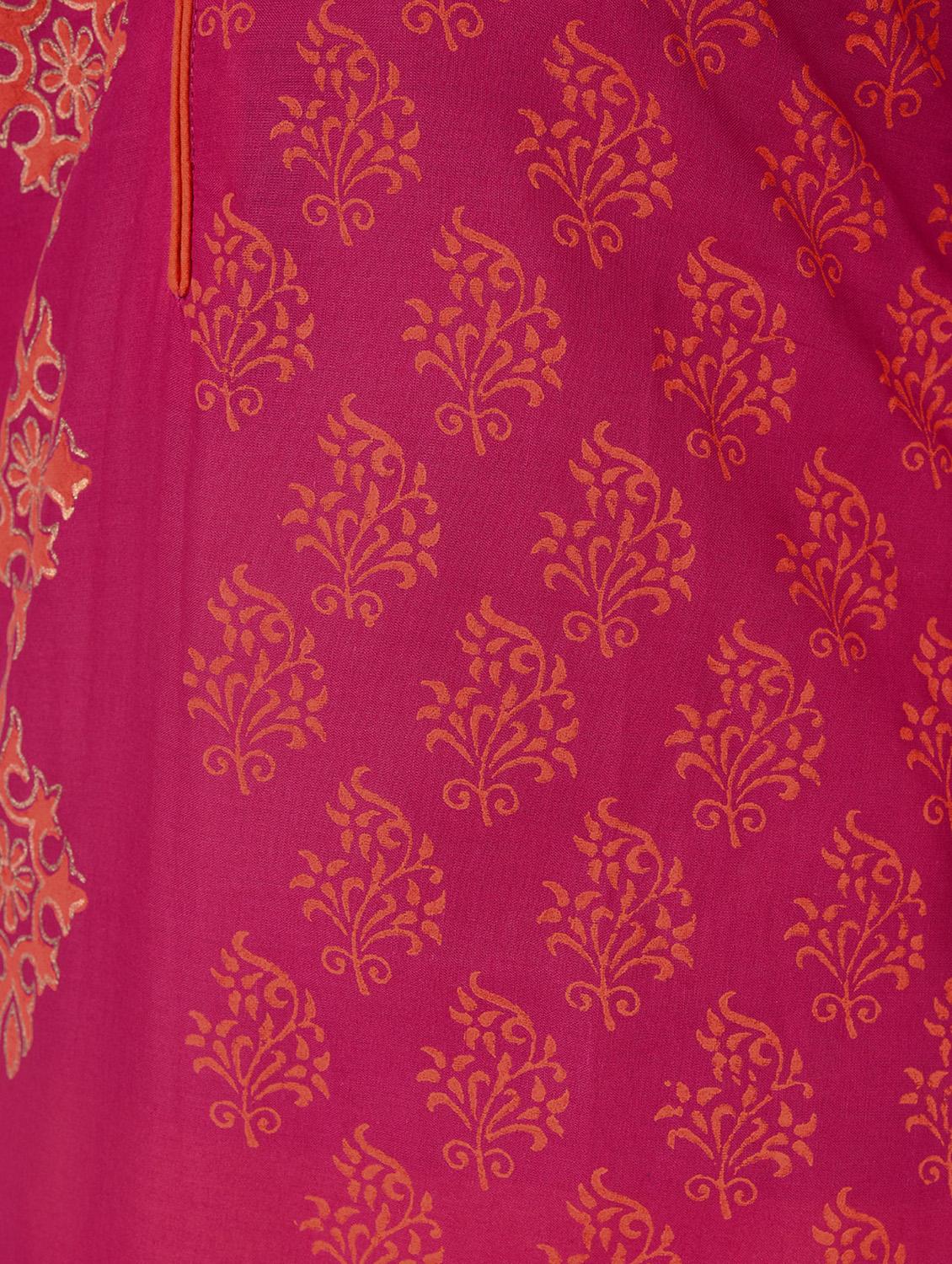 block print straight kurta - 16773983 - Zoom Image - 6