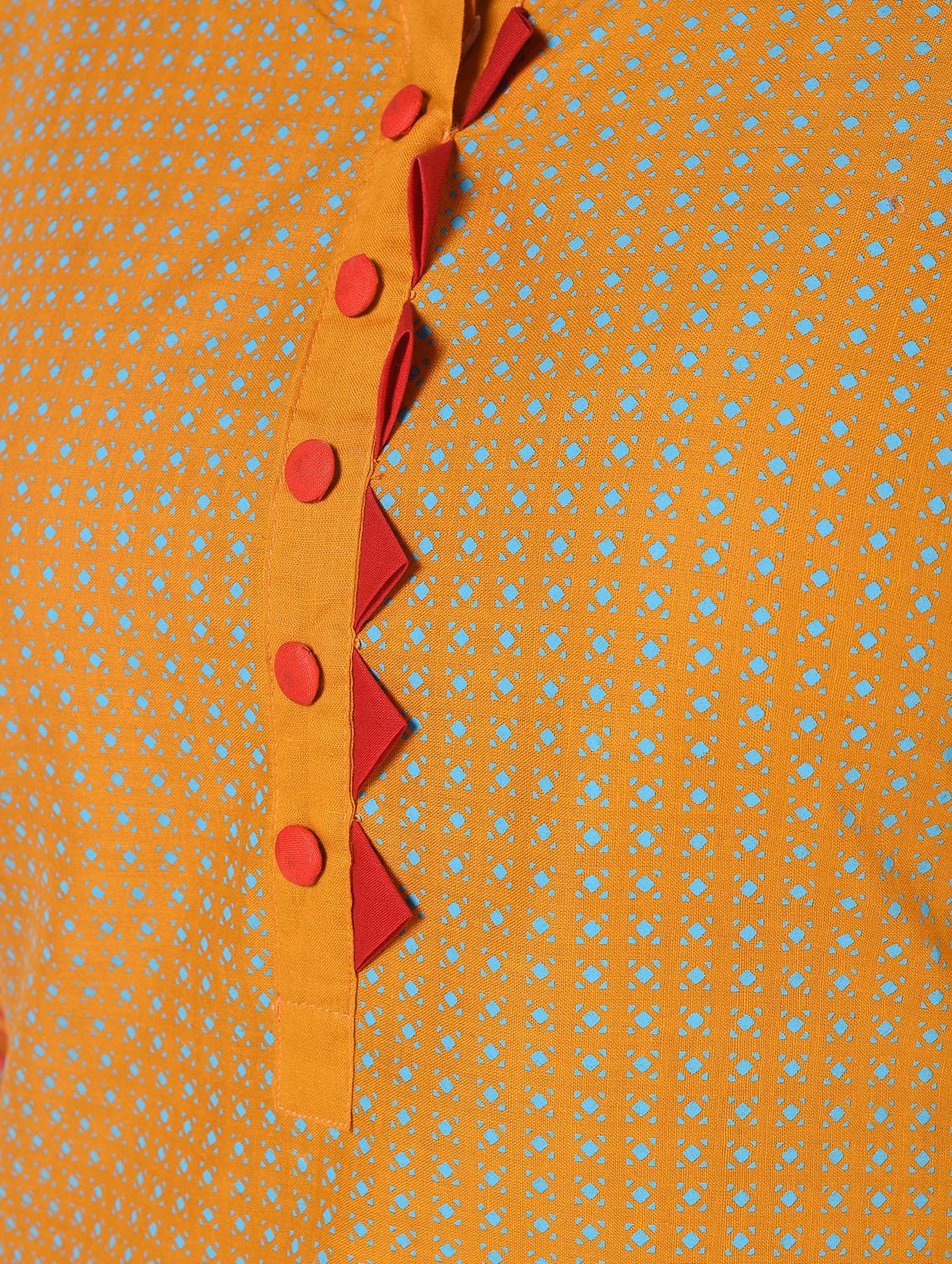 printed straight kurta - 16773991 - Zoom Image - 6