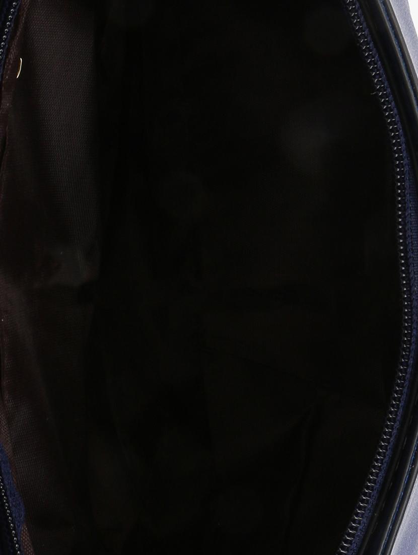 blue solid regular sling bag - 16774053 - Zoom Image - 3
