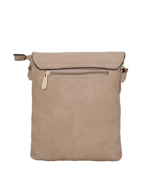 brown leatherette regular sling bag - 16774079 - Standard Image - 2