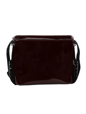 red leatherette regular sling bag - 16774088 - Standard Image - 2