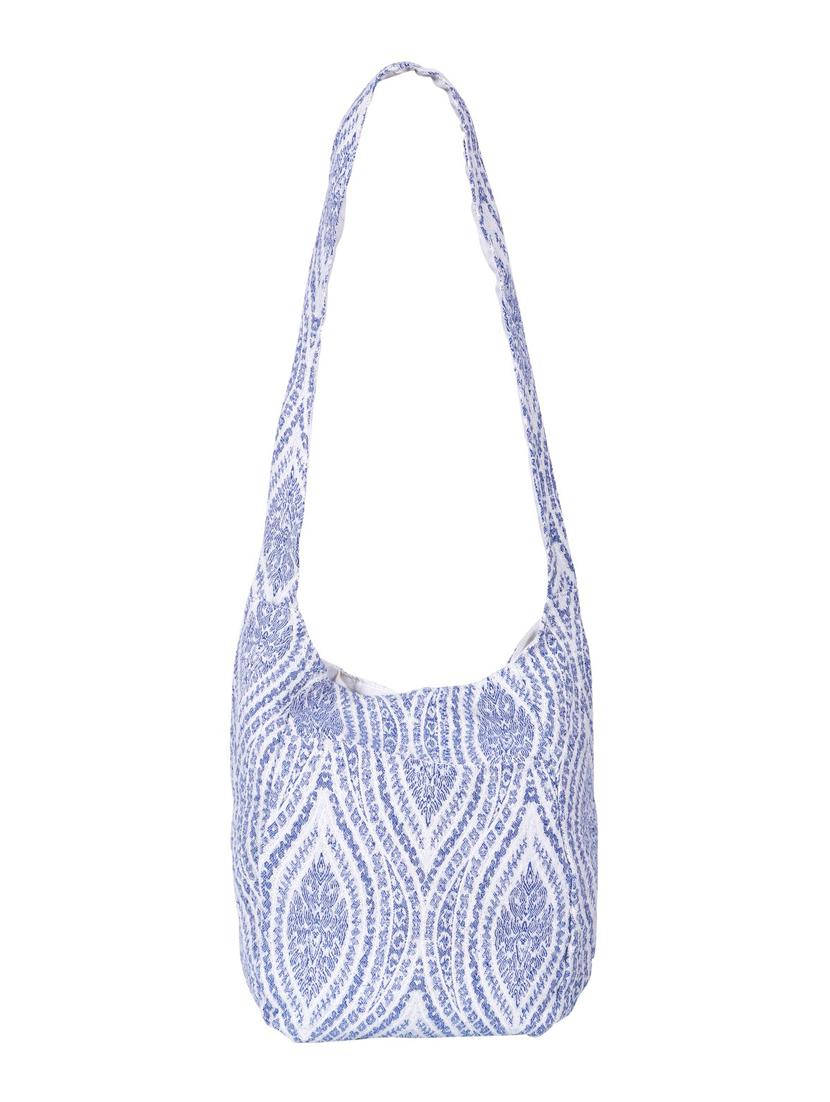 blue cotton regular sling bag - 16774559 - Zoom Image - 1