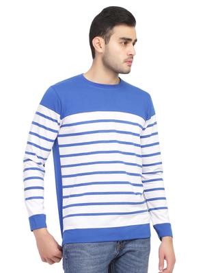 blue striped t-shirt - 16774687 - Standard Image - 2