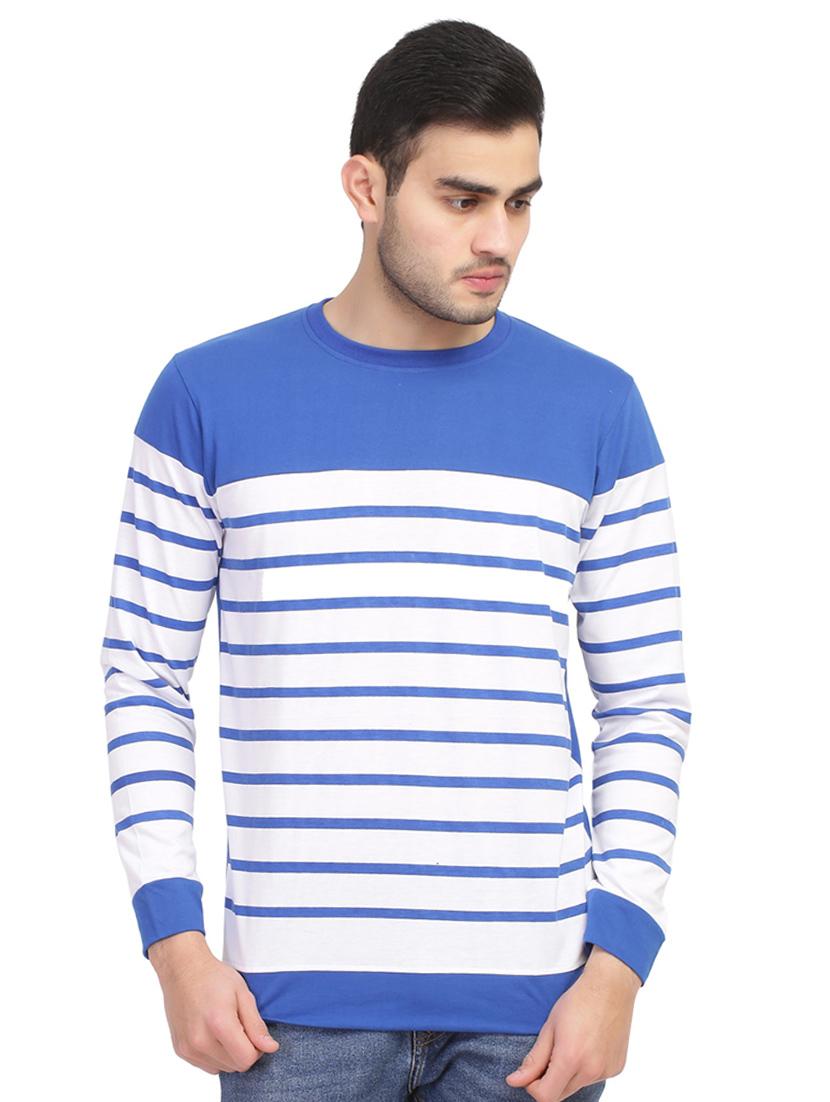 blue striped t-shirt - 16774687 - Zoom Image - 1