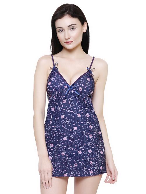 bow patch floral babydoll - 16774956 - Standard Image - 1