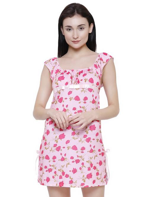 bow patch floral babydoll - 16774973 - Standard Image - 1