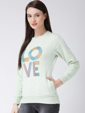 crew neck long sleeved sweatshirt - 16775380 - Standard Image - 2