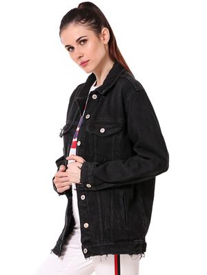 long sleeved pocket detail denim jacket - 16776003 - Standard Image - 2
