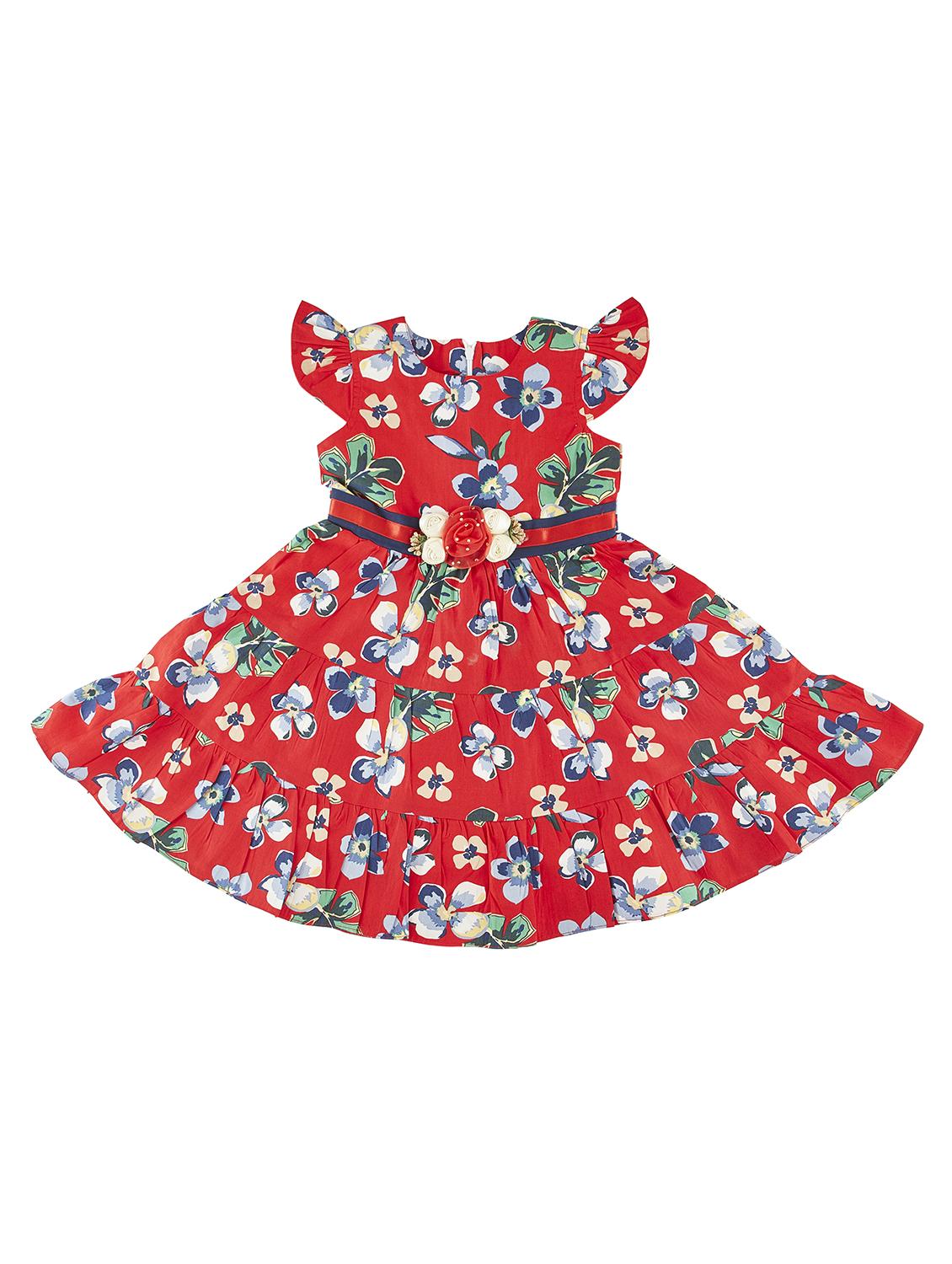 red cotton frock - 16777202 - Zoom Image - 1