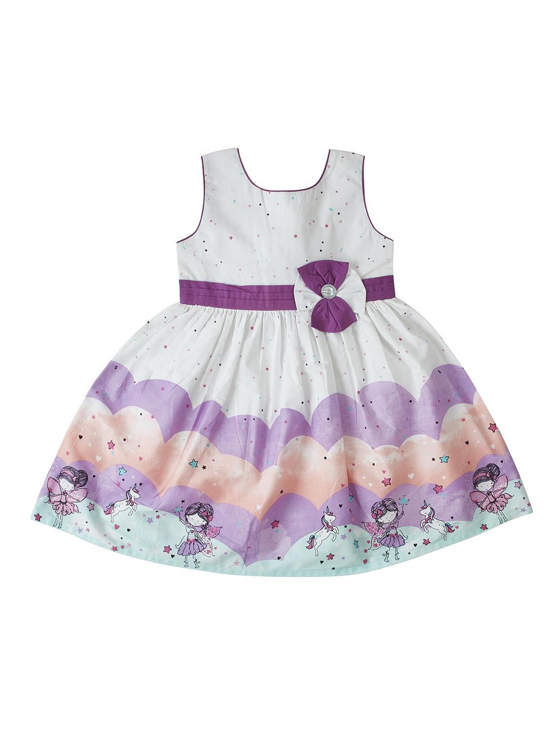 purple cotton frock - 16777203 - Zoom Image - 1