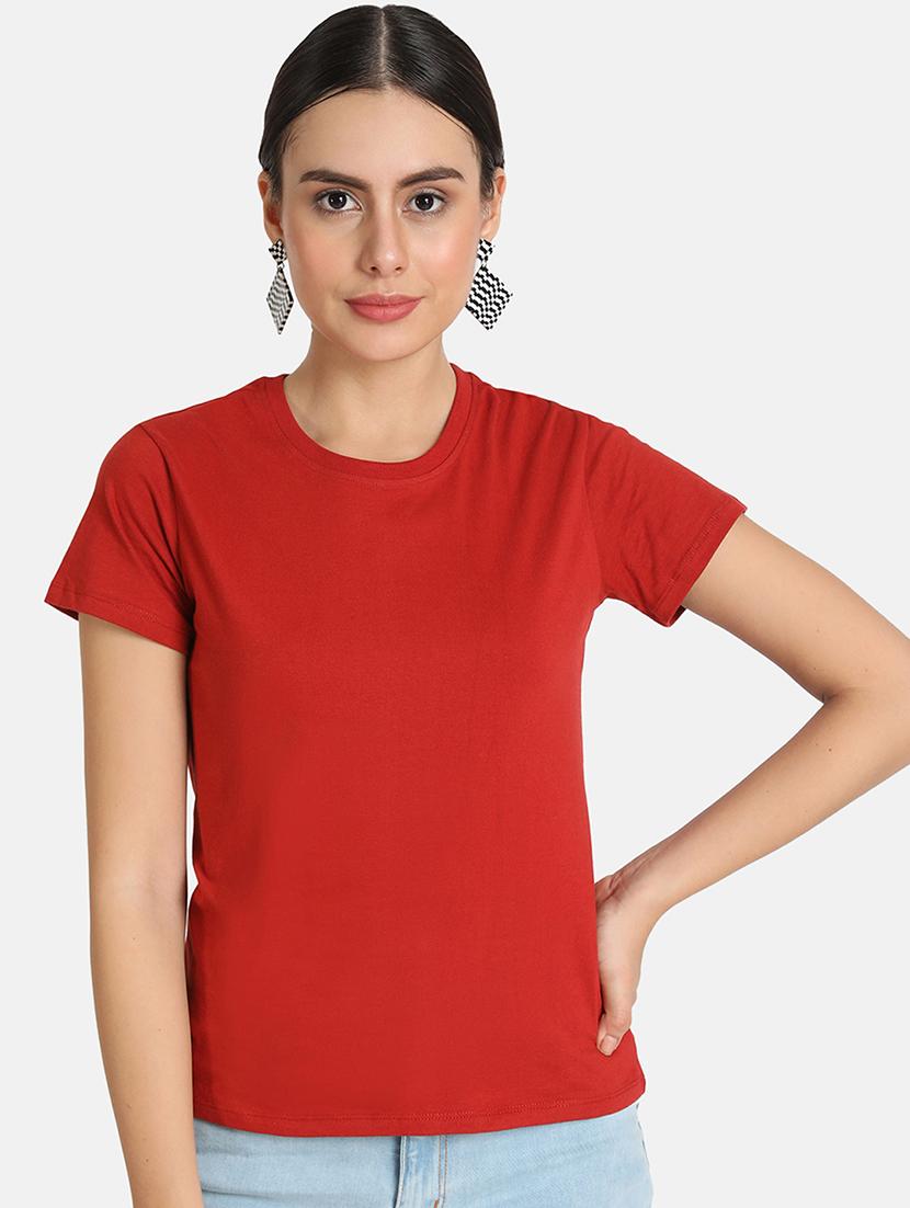round neck solid tee - 16777294 - Zoom Image - 1