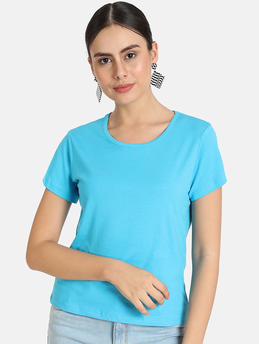 round neck solid tee - 16777295 - Zoom Image - 1