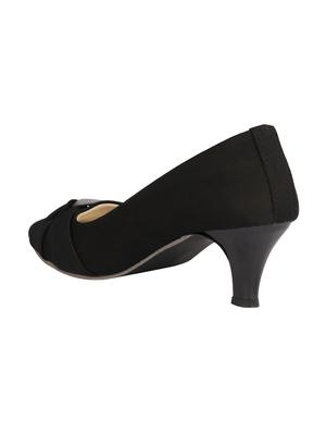 black slip on pumps - 16777413 - Standard Image - 3
