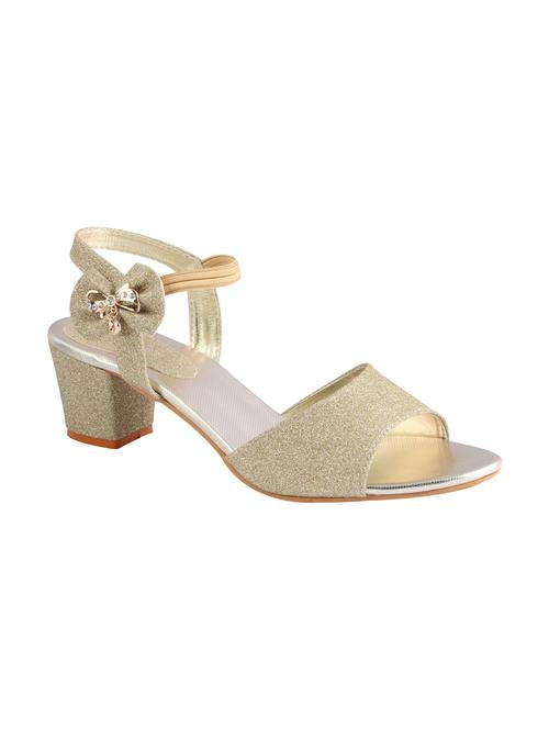 gold back strap sandals - 16777421 - Standard Image - 1