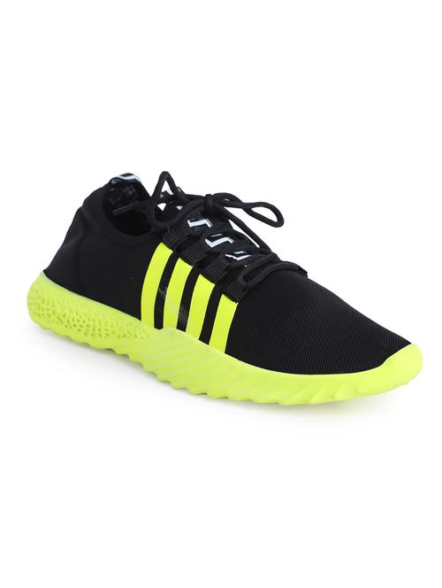 black mesh lace up sport shoes - 16777530 - Very Small Image - 1