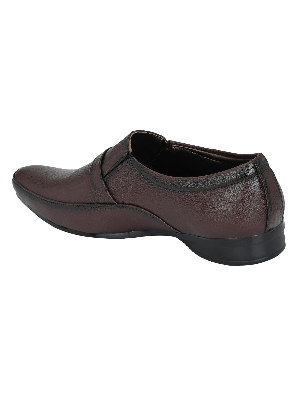 brown letaherette slip ons - 16779052 - Zoom Image - 3