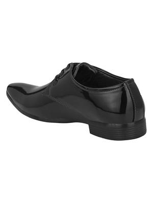 black patent leather lace-up derbys - 16779053 - Standard Image - 3