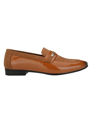 tan patent leather slip ons - 16779057 - Standard Image - 2
