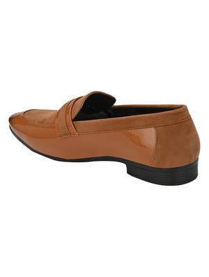 tan patent leather slip ons - 16779057 - Standard Image - 3
