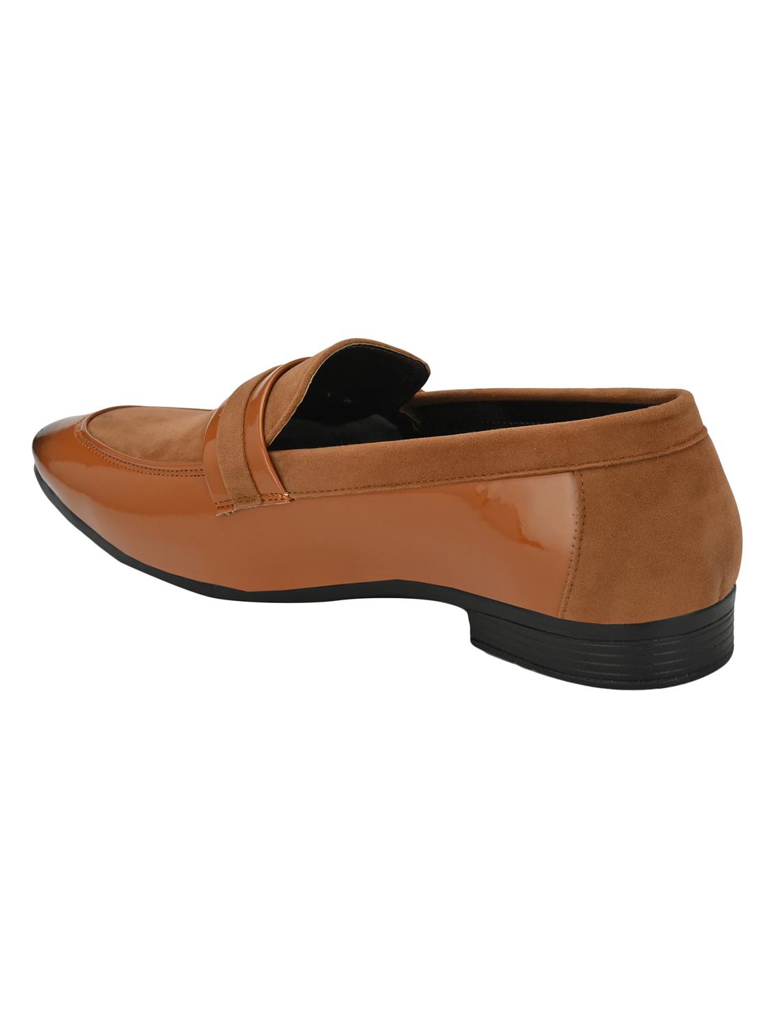 tan patent leather slip ons - 16779057 - Zoom Image - 3