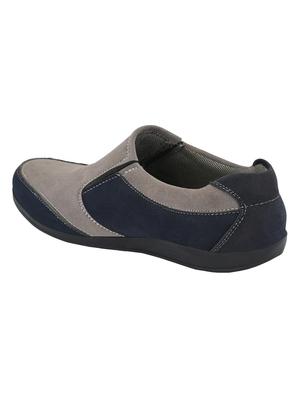 grey suede slipons - 16779080 - Standard Image - 3