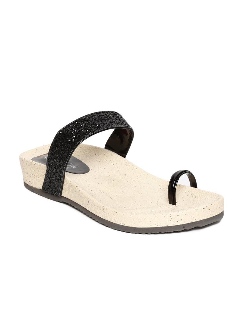 black one toe wedges - 16779571 - Zoom Image - 1