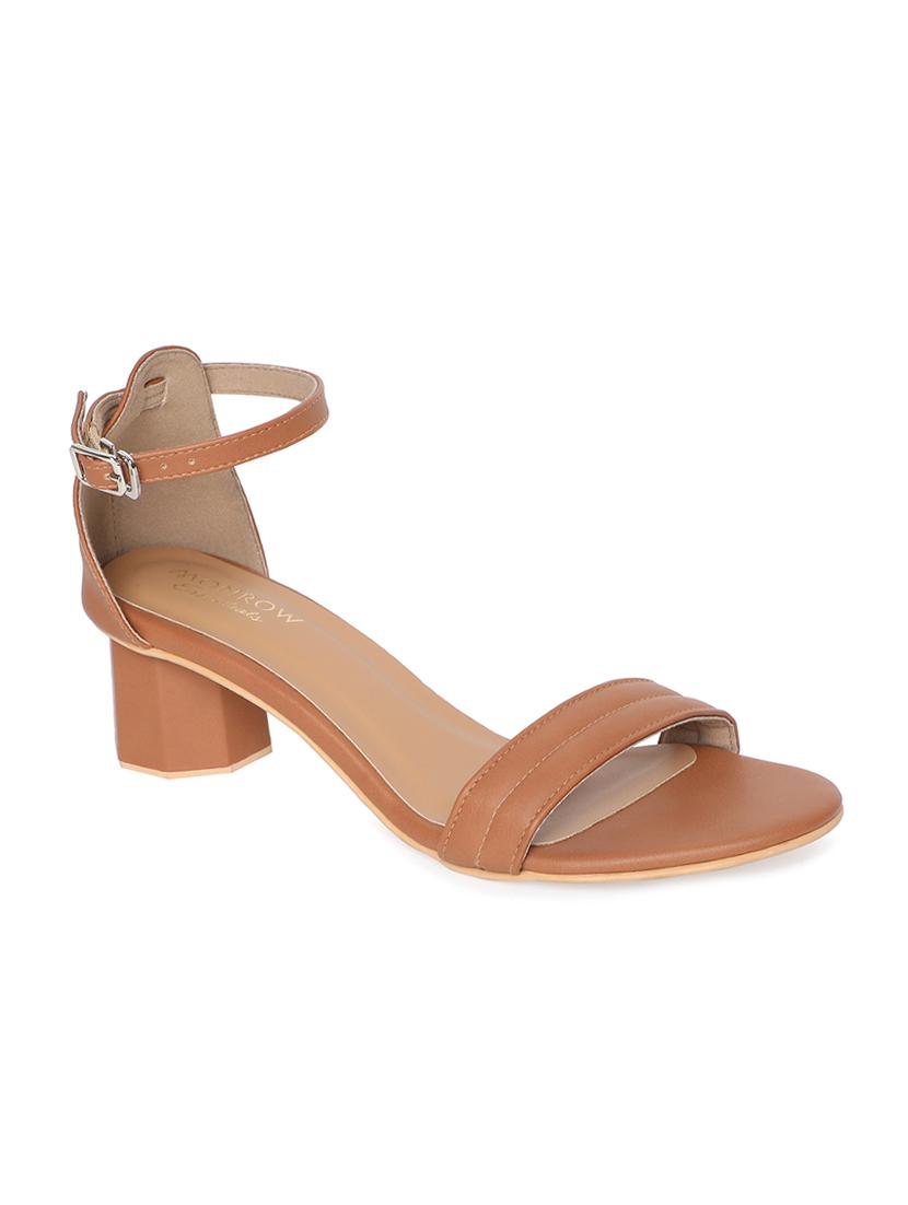 tan closed back sandals - 16779616 - Zoom Image - 1