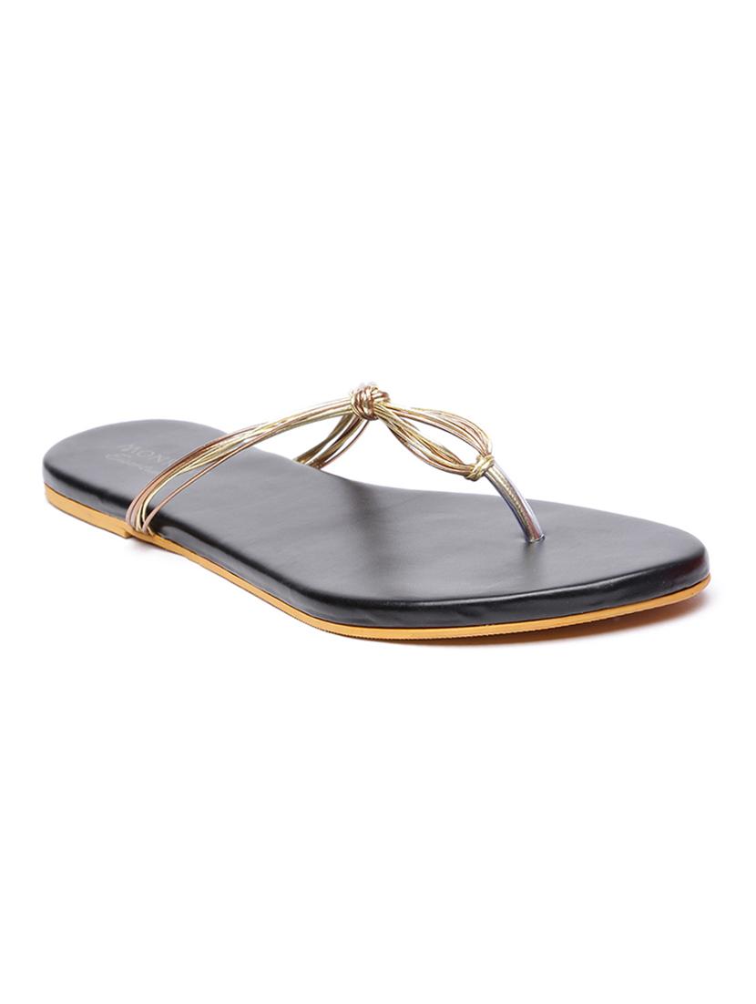 gold toe separator sandals - 16779727 - Zoom Image - 1